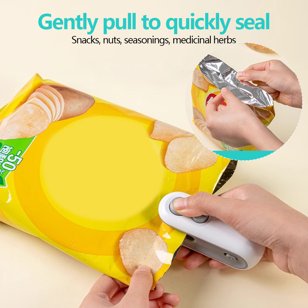 Meal Prep Vacuum Seal Containers - ポータブルミニバッグシーラー,真空ヒートシーラー,食品保存,スナックの鮮度,2 in 1