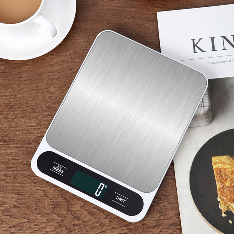 Meal Prep For Weight Loss - 食品用キッチンスケール、デジタルグラムとオンス表示、減量、ベーキング、料理、食事の準備用、ステンレス製