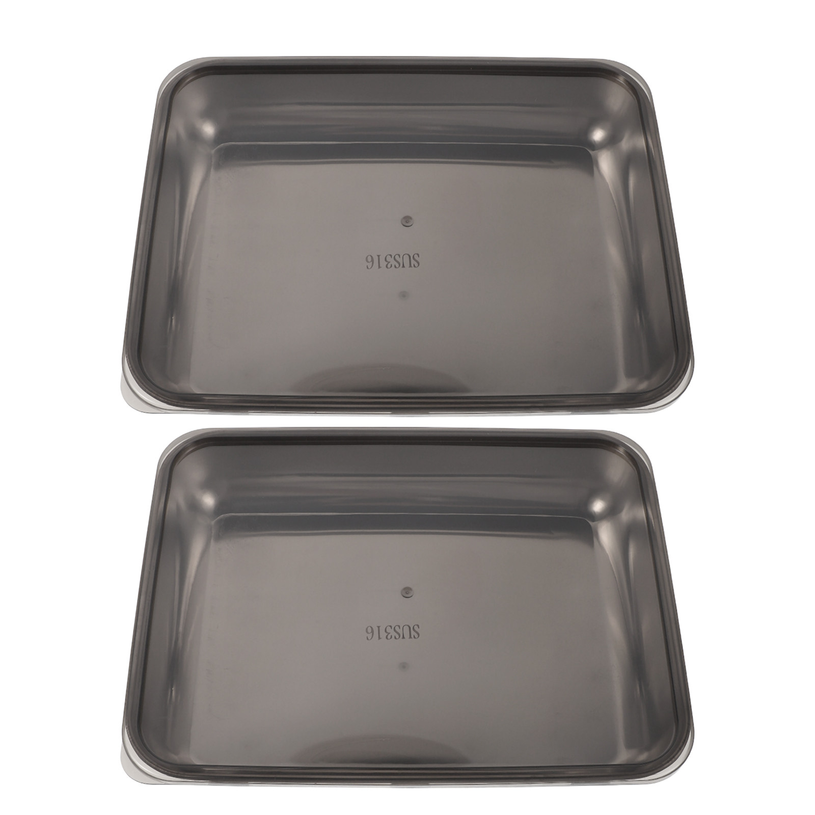 Meal Prep Container - 2個入りステンレス製アイスクリーム保存容器、気密性のある冷凍庫ボックス、自家製アイスクリームやジェラートの食事準備に最適な漏れ防止設計