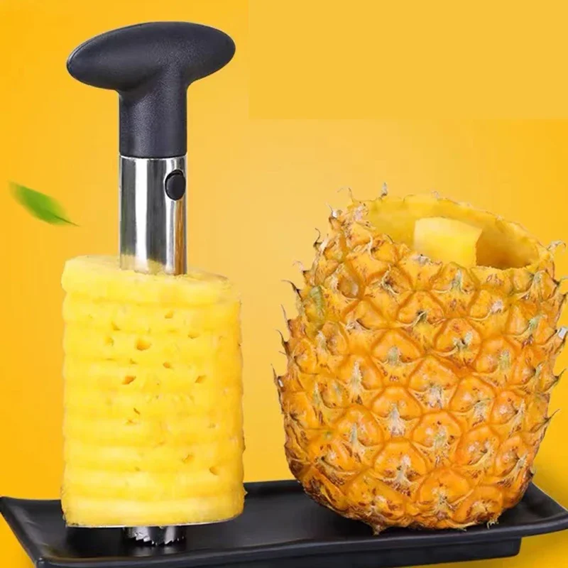 Pineapple Corer Slicer - パイナップルスライサー、ピーラー、カッター、パレ、ナイフ、ステンレス製キッチンフルーツツール、調理器具、キッチンアクセサリー、キッチンガジェット
