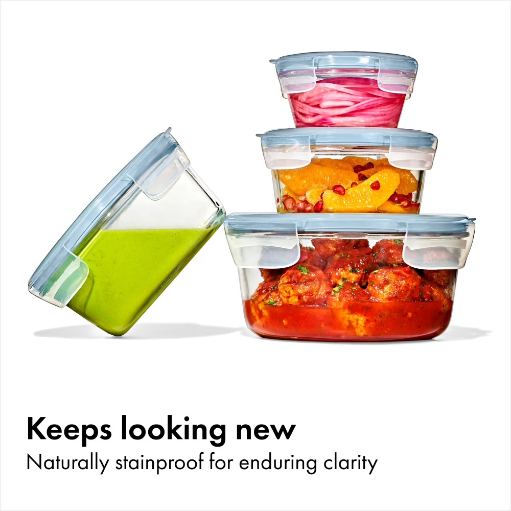 Meal Prep Glass Containers Oven Safe - スマートシール2カップ丸型ガラス製食品保存容器セット、気密ロック蓋付き、電子レンジ、オーブン、冷凍庫、食器洗い機対応、食事の準備、残り物、パントリー整理、軽食、キッチン収納に最適、耐久性あり