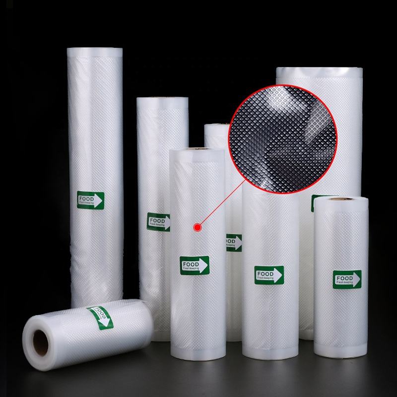 Meal Prep Vacuum Seal Containers - 500cm/ロール キッチン真空シーラーバッグ 再利用可能ロール 鮮度保持食品保存袋 鮮度保持バッグ キッチン食品保存