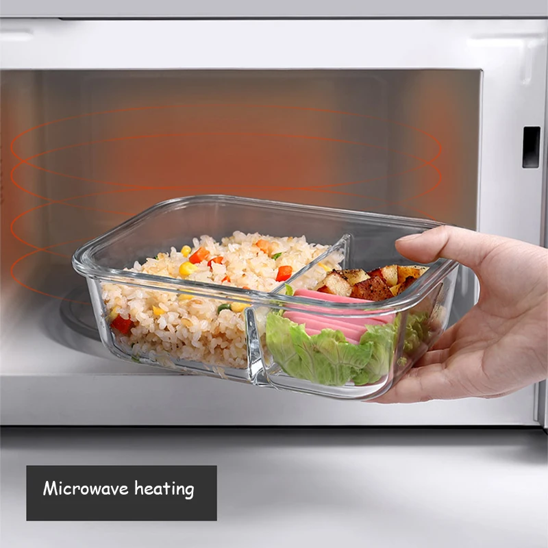 密閉蓋付きガラス弁当箱,生鮮食品保存,持ち運びが簡単,電子レ - Meal Prep Glass Containers Oven Safe のレビューと価格