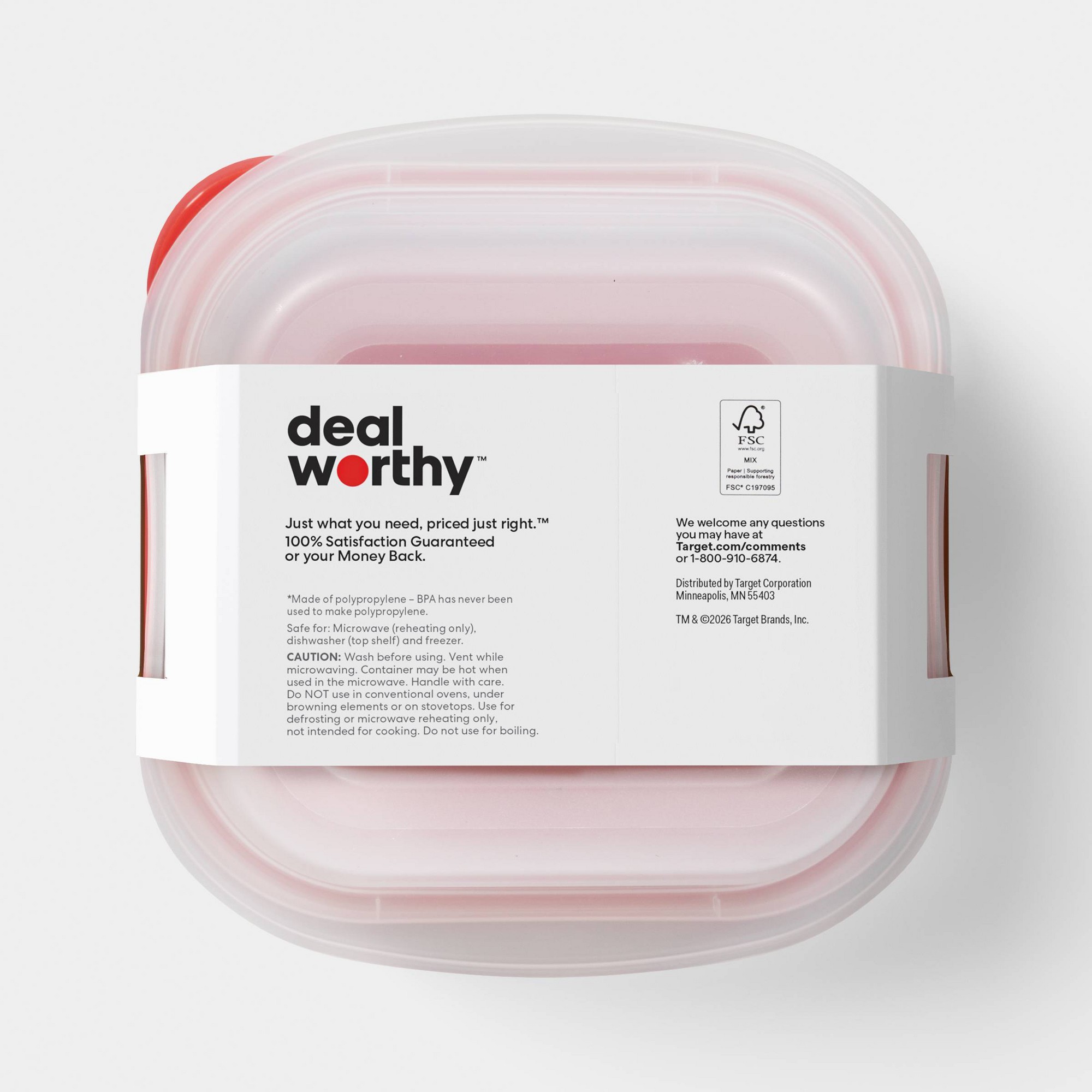 4個入り小型正方形食品保存容器、スナップ蓋付き、23オンス再 - Meal Prep Container のレビューと価格