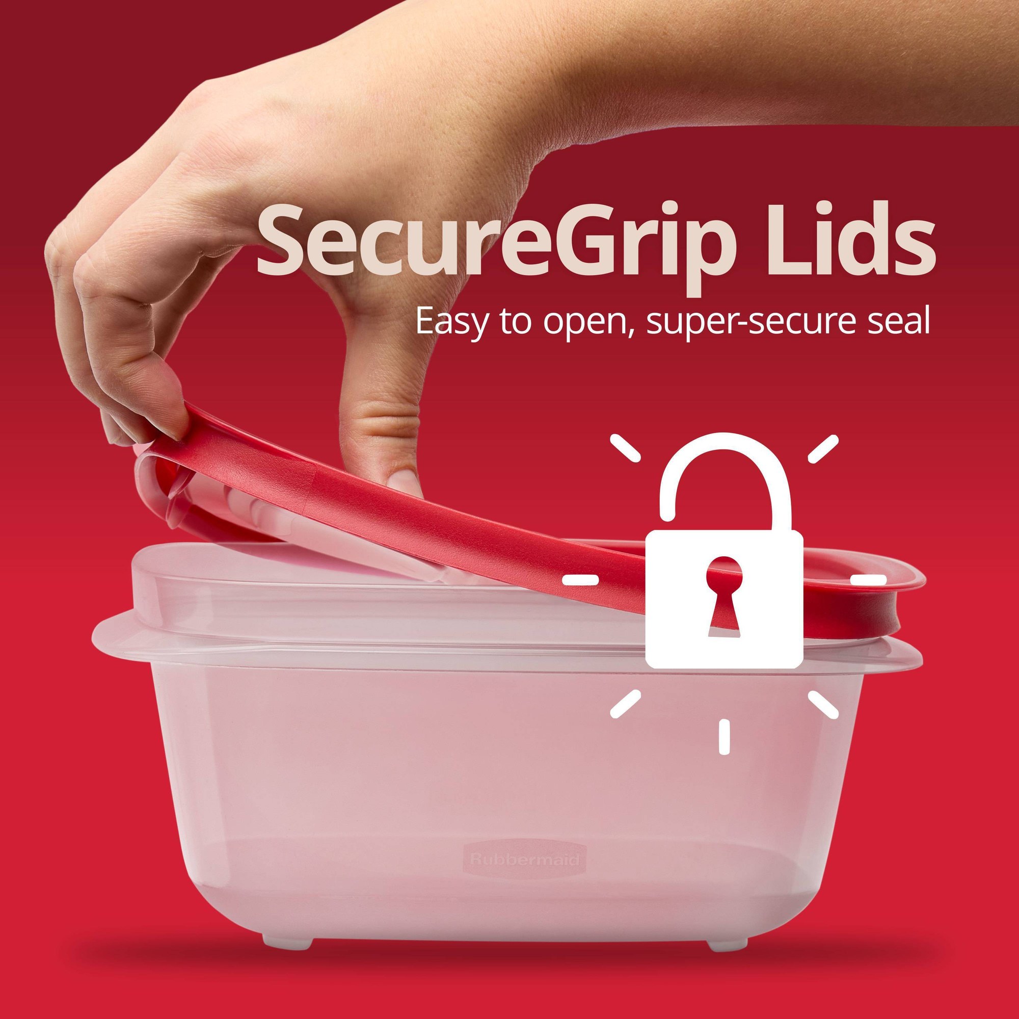 赤い長方形の食品保存容器、キッチンでの食事の準備に便利な蓋付 - Meal Prep Container のレビューと価格