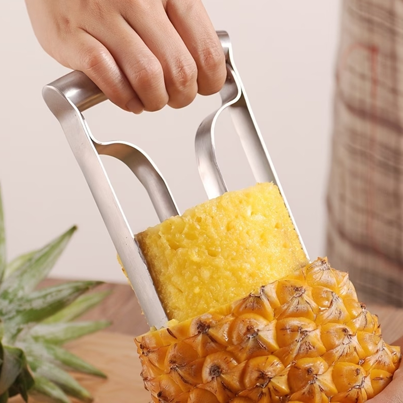 パイナップルピーラー芯抜きツール、コアラースライサーピーラー - Pineapple Corer Slicer のレビューと価格