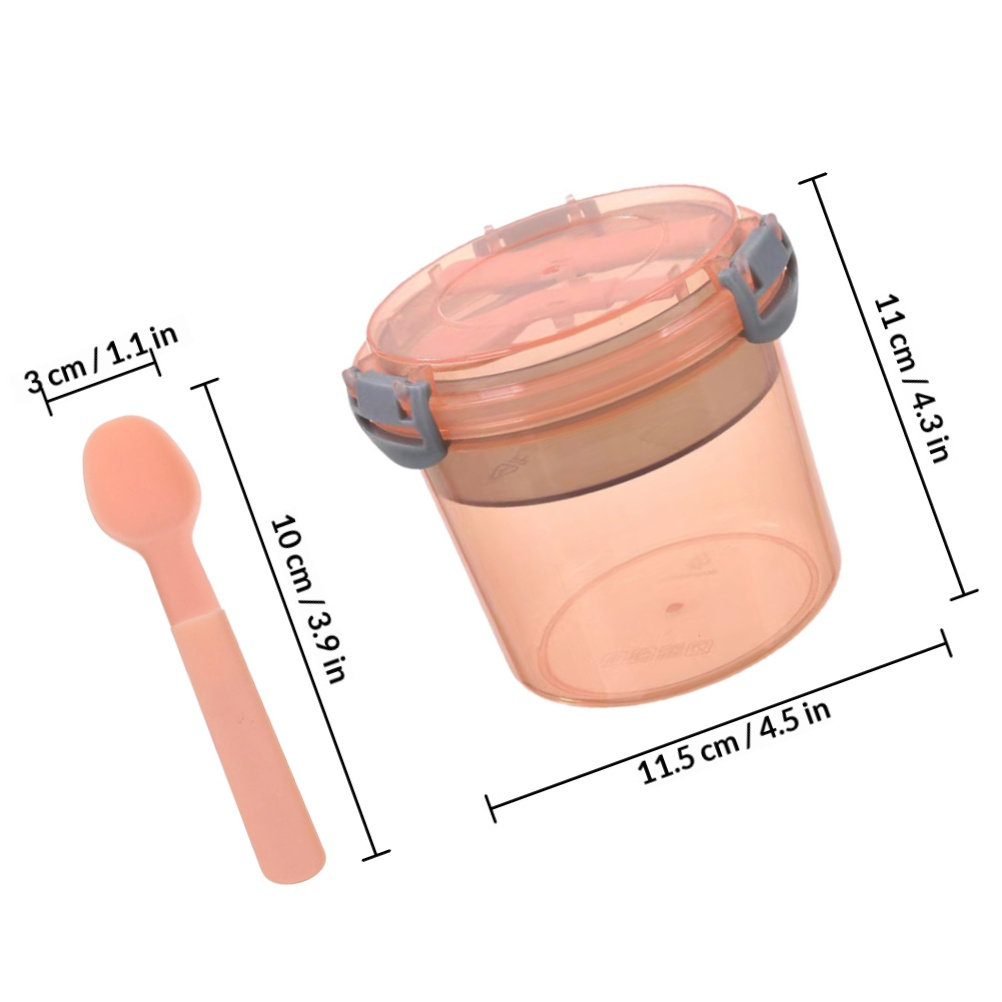 2個セット オーバーナイトオーツジャー プレミアム漏れ防止シ - Meal Prep Jars With Lids のレビューと価格