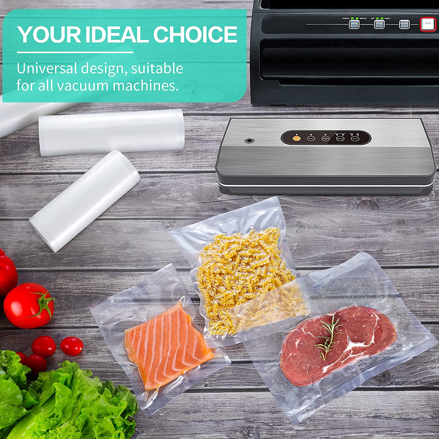 キッチンバッグ 真空食品用 真空シーラーバッグ ソウヴィッド - Meal Prep Vacuum Seal Containers のレビューと価格