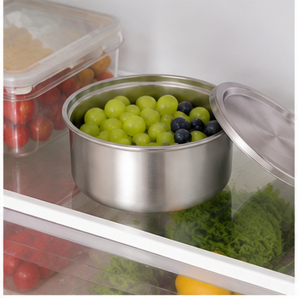304ステンレス鋼製蓋付きラメキン、蒸し卵、ベビーフードボウ - Meal Prep Container のレビューと価格