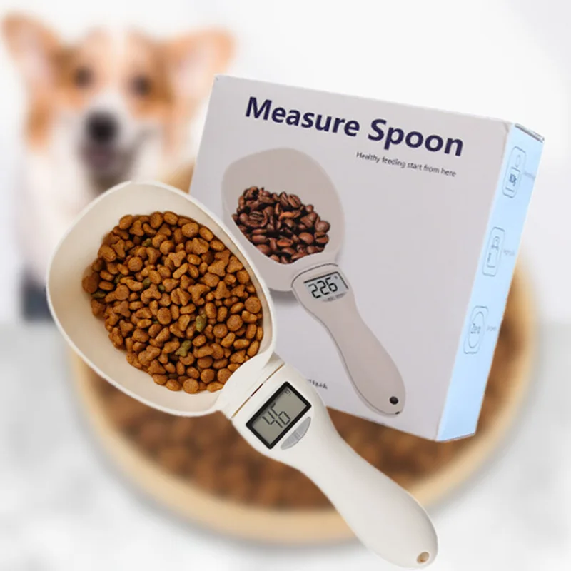 デジタルペットフード計量スプーンスケール、猫犬フードの量を調 - Portion Scale Digital のレビューと価格