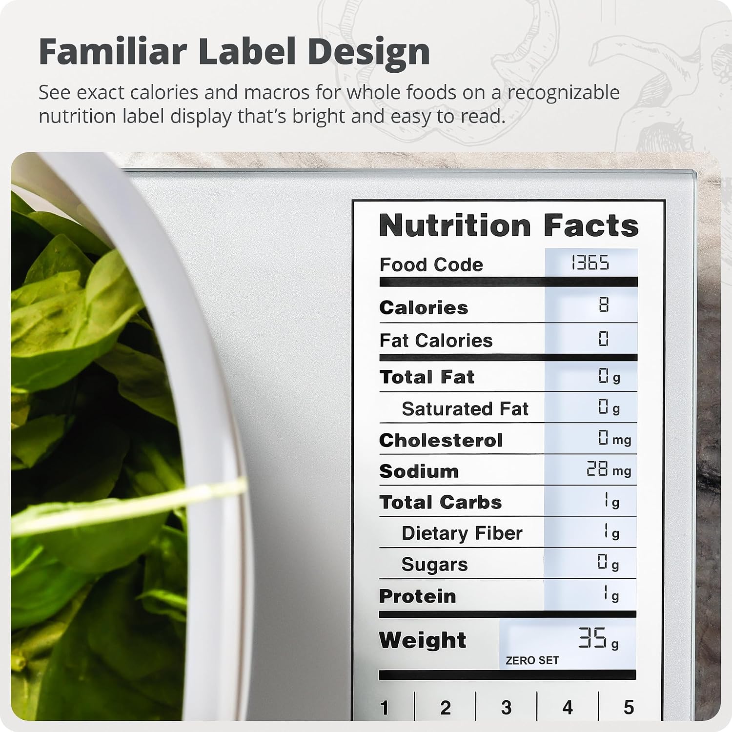 キッチンスケール ステンレス製 11ポンド 計量器 栄養計算 - Meal Prep For Weight Loss のレビューと価格