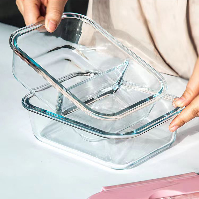 食品保存ガラスランチボックス、電子レンジ弁当箱、学校の食品容 - Meal Prep Glass Containers Oven Safe のレビューと価格