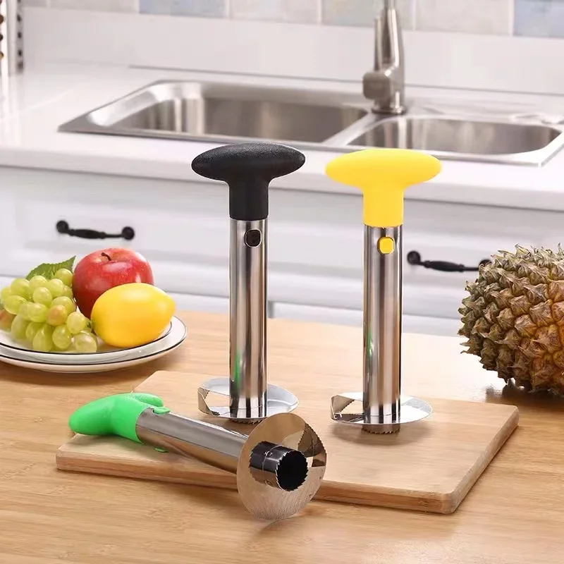 パイナップルスライサー、ピーラー、カッター、パレ、ナイフ、ス - Pineapple Corer Slicer のレビューと価格