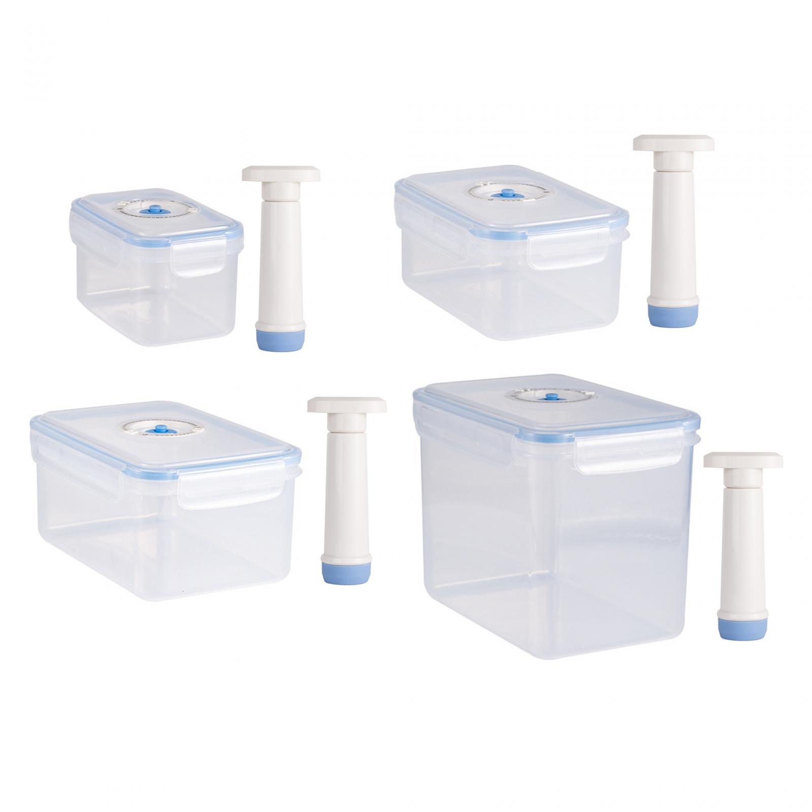 真空容器、気密スナップ蓋付き、食品グレードPP製保存容器、漏 - Meal Prep Jars With Lids のレビューと価格