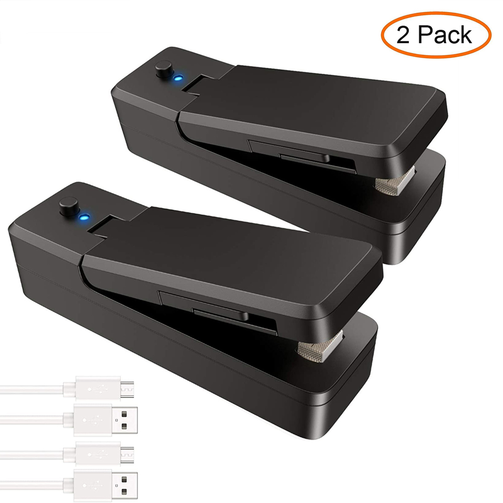 USB ミニバッグシーラー 2-in-1 ポータブルヒートシ - Meal Prep Vacuum Seal Containers のレビューと価格