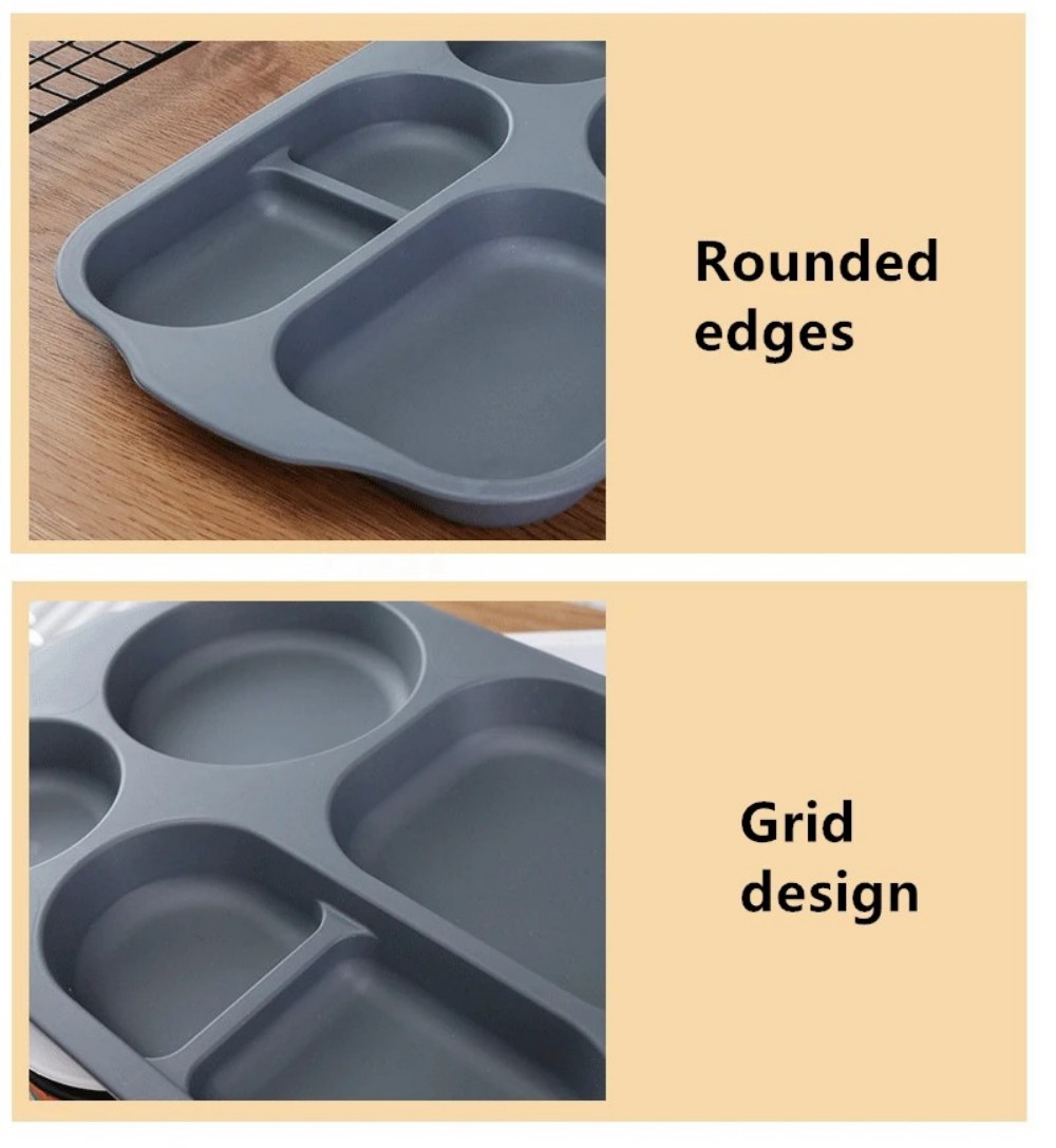 再利用可能な5区画プレート、減量用の食事準備トレイ、休日の集 - Meal Prep For Weight Loss のレビューと価格
