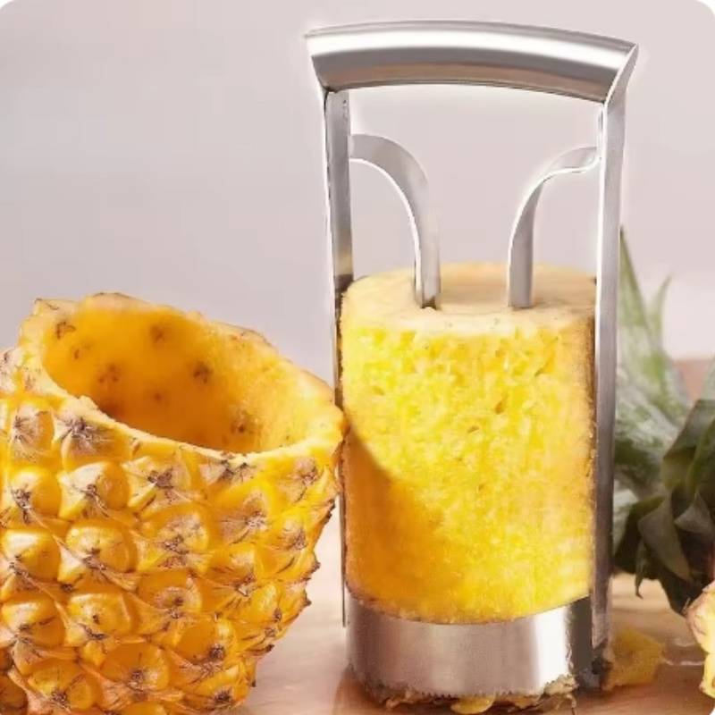 ステンレス鋼パイナップルピーラーカッター肉抽出器カットコアー - Pineapple Corer Slicer のレビューと価格