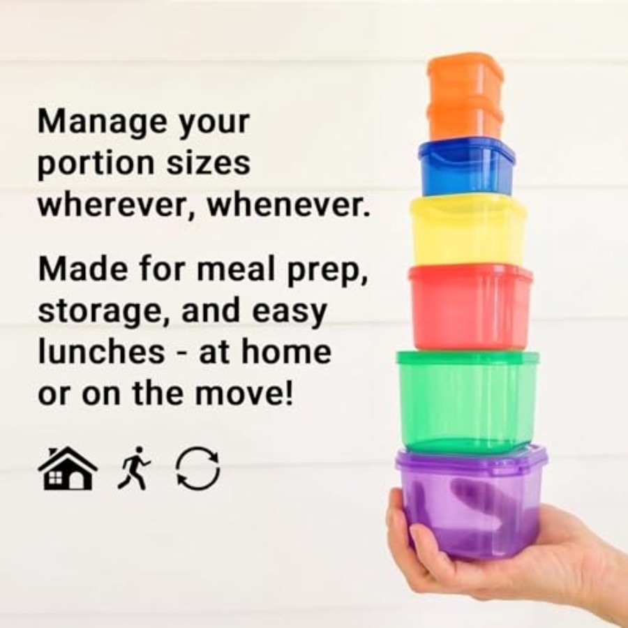 ビーチボディ 21デイフィックス 7ピースキット：色分けされ - Meal Prep For Weight Loss のレビューと価格
