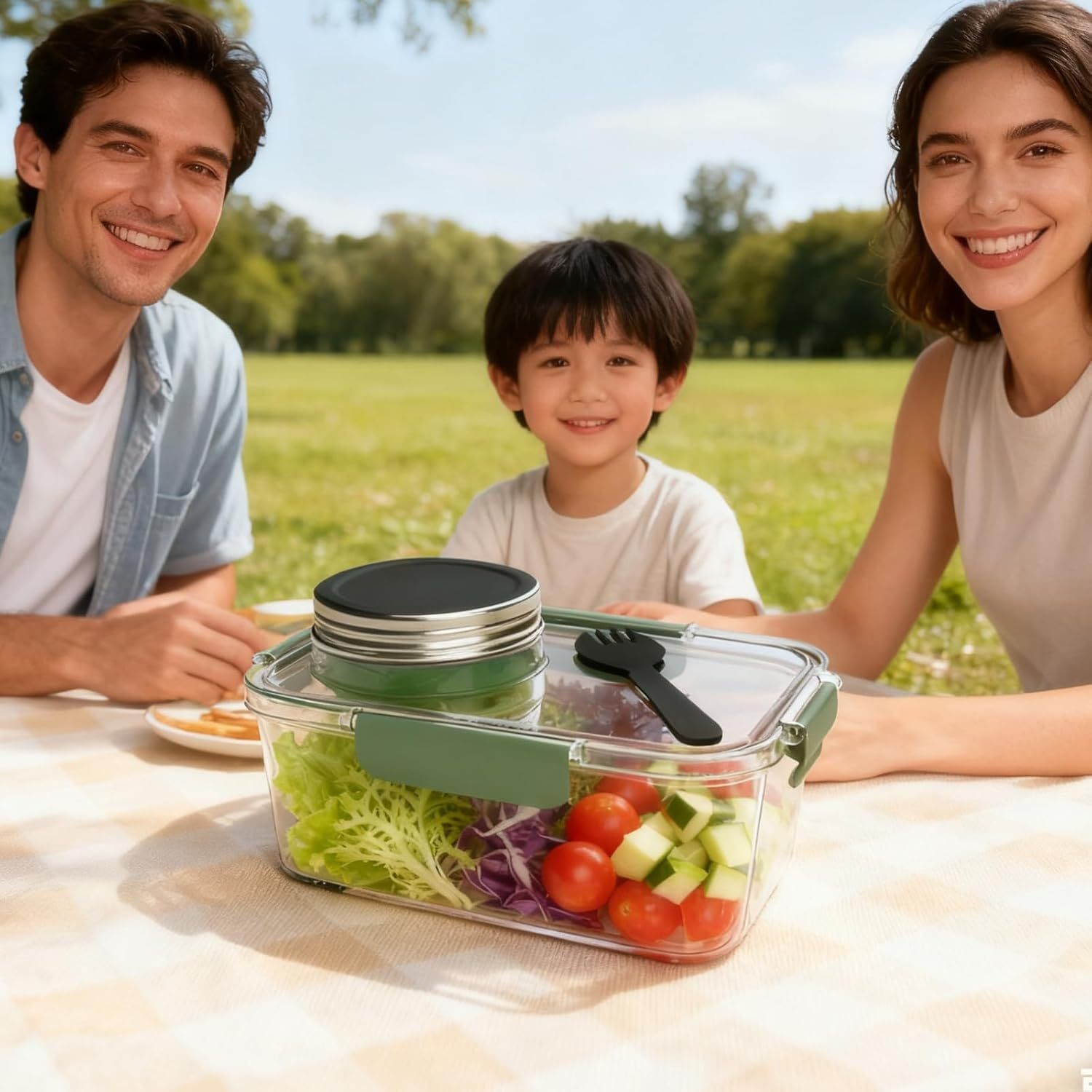 ソーラーポッドジャー食品保存容器、食事準備容器、サラダ容器、 - Meal Prep Jars With Lids のレビューと価格