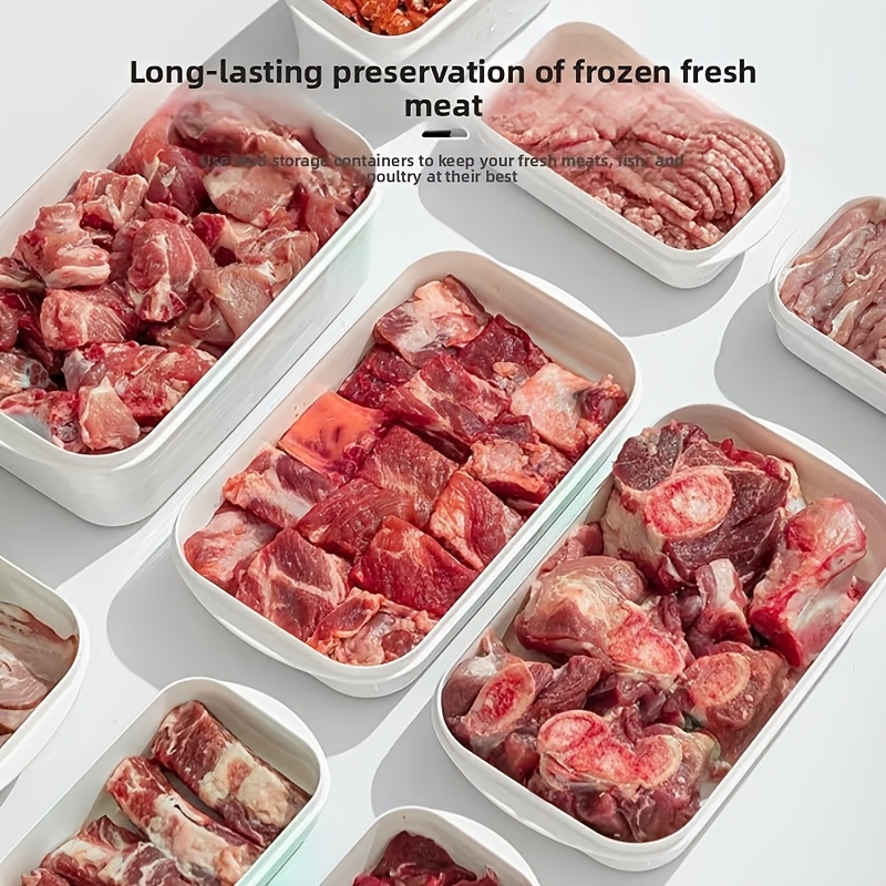 10個入り再利用可能スタッカブル食品保存容器セット 5つの容 - Meal Prep Container のレビューと価格