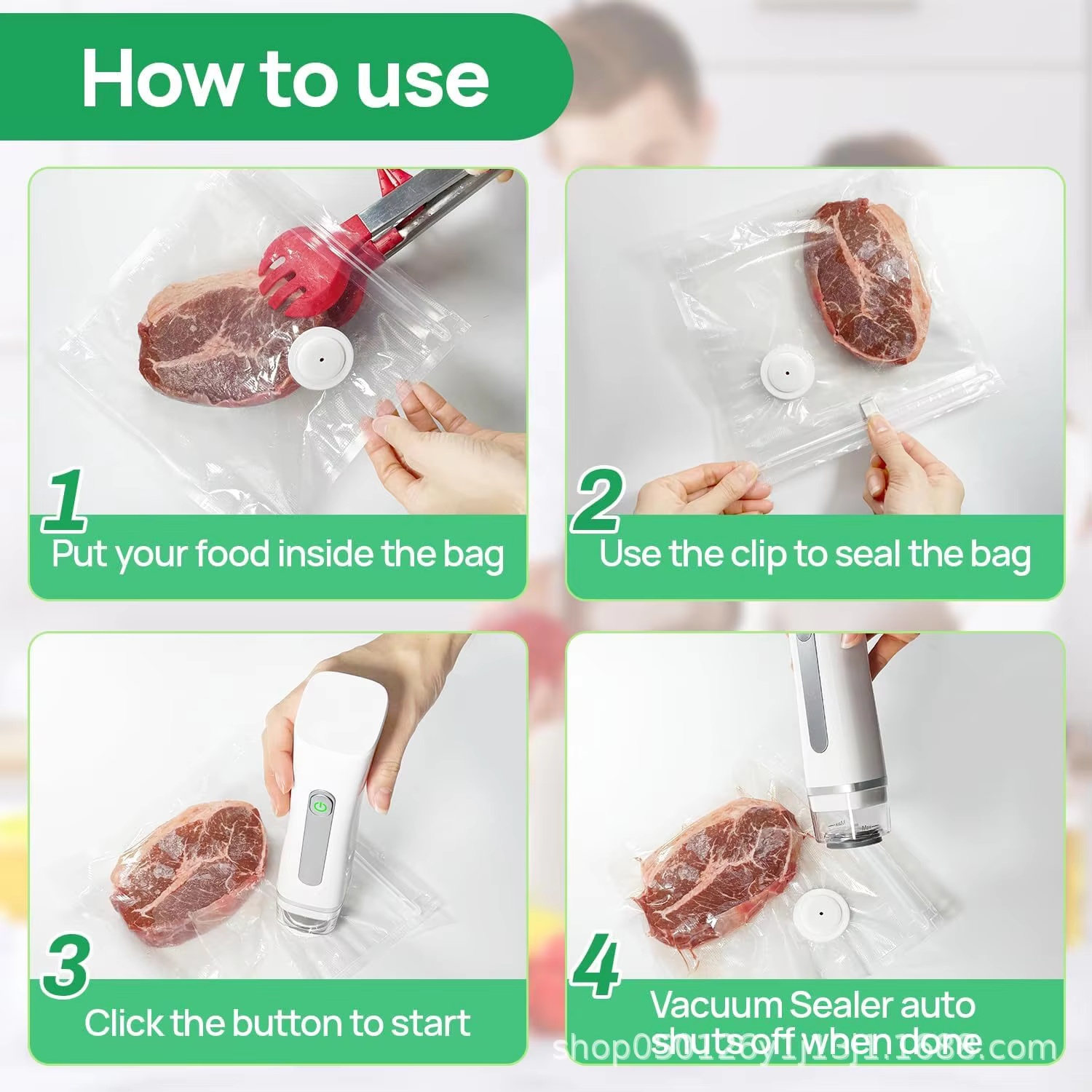 真空シーラー、水タンクが見えるタイプ、携帯用真空シーラーマシ - Meal Prep Vacuum Seal Containers のレビューと価格