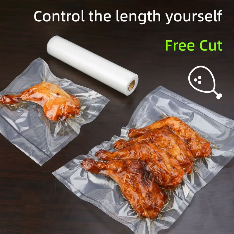 500CM真空シーラーバッグロール、滑り止めメッシュデザイン - Meal Prep Vacuum Seal Containers のレビューと価格