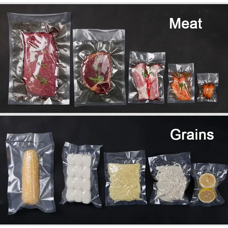 キッチン食品真空シーラーバッグ食品新鮮な長期保存 7x10  - Meal Prep Vacuum Seal Containers のレビューと価格