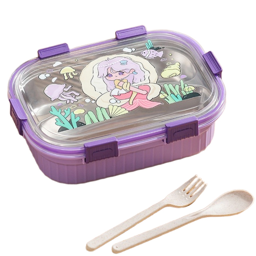 食事準備用容器 1000ml 3つの独立したセクション付き  - Meal Prep Made Easy のレビューと価格