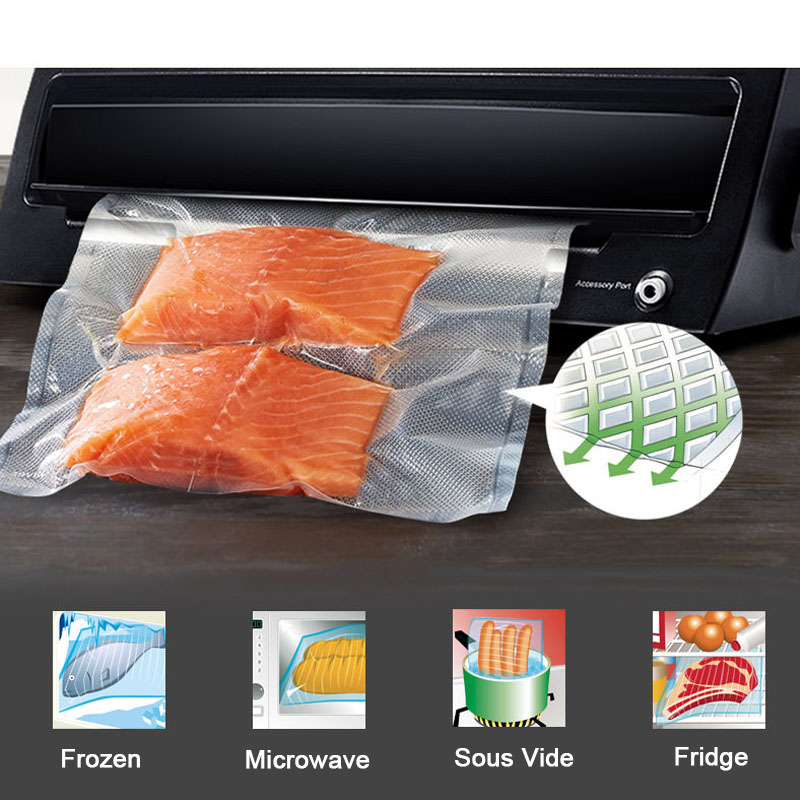 真空食品保存袋,12/15/17/20/25/28/30cm - Meal Prep Vacuum Seal Containers のレビューと価格