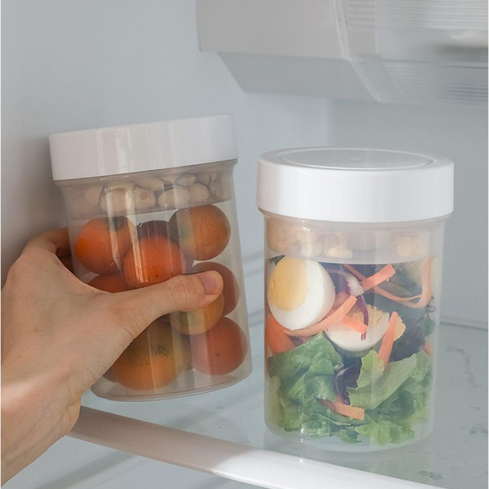 蓋付きサラダジャー 食事の準備 750ml ポータブル 湿式 - Meal Prep Jars With Lids のレビューと価格