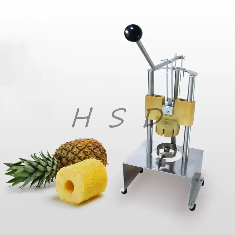 手動式工業用パイナップル皮むき・芯抜き・スライス機 - Pineapple Corer Slicer のレビューと価格