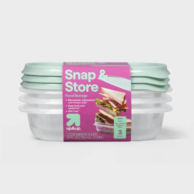 2026年新発売 3個セット 24オンス角型食品保存容器 ミ - Meal Prep Container のレビューと価格