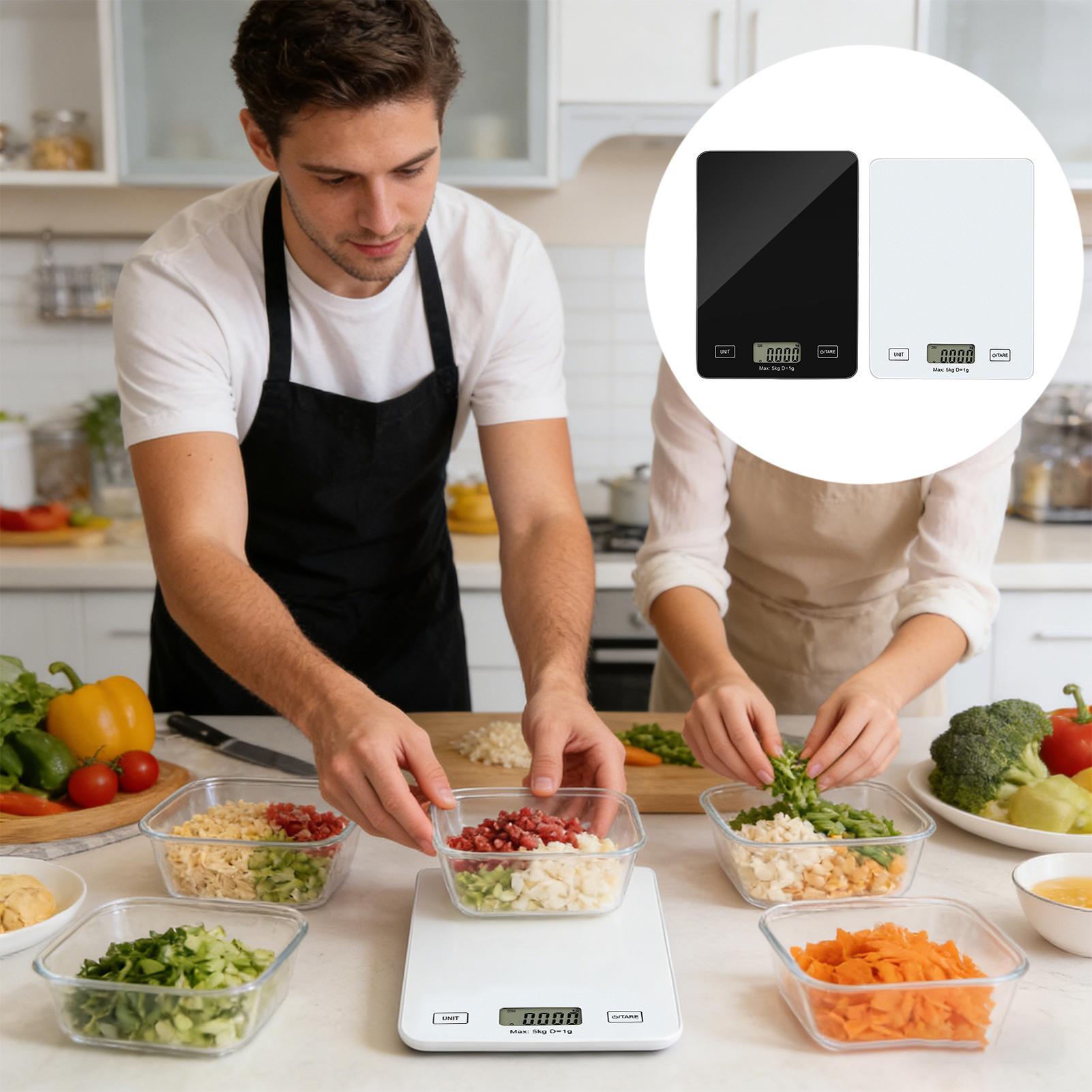 デジタルフードスケール キッチン計量器 1g精密目盛り LC - Portion Scale Digital のレビューと価格