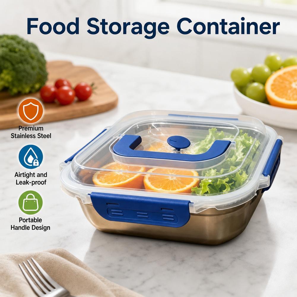 ステンレス製食品保存容器 気密漏れ防止ランチボックス ポータ - Meal Prep Jars With Lids のレビューと価格